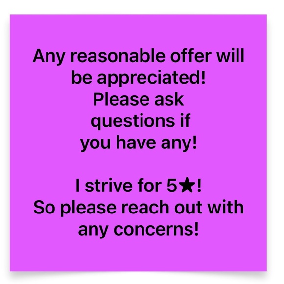 Please communicate with poshers! - Picture 1 of 1